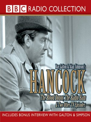 cover image of Hancock--The Blood Donor / the Radio Ham